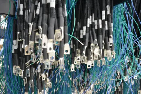 Cable assemblies in progress at PGF Tech