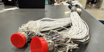 A complex cable assembly from PGF Tech.